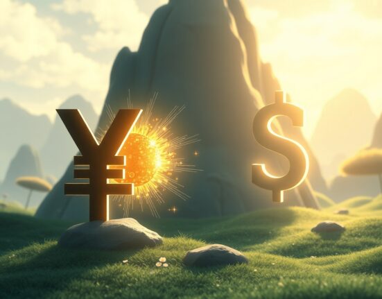 Japanese yen and Australian dollar movements in Asian currency markets with central bank intervention analysis