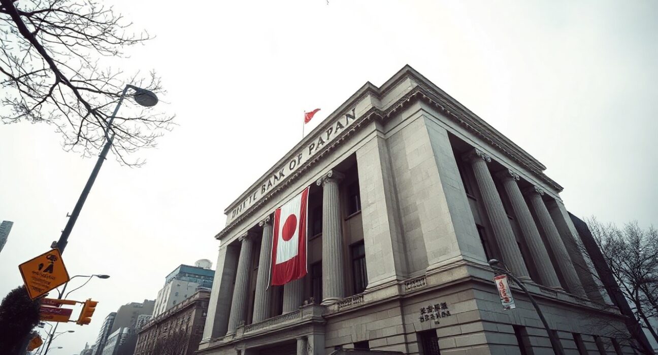 Bank of Japan headquarters in Tokyo, a focal point for yen policy and intervention.