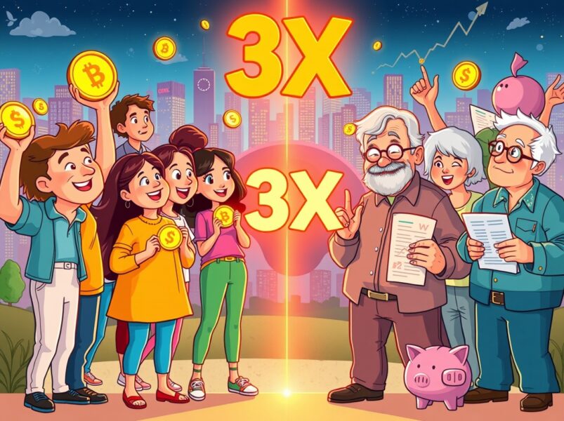 Revealed: Why Younger Generations Invest 3x More in Crypto for Future Wealth