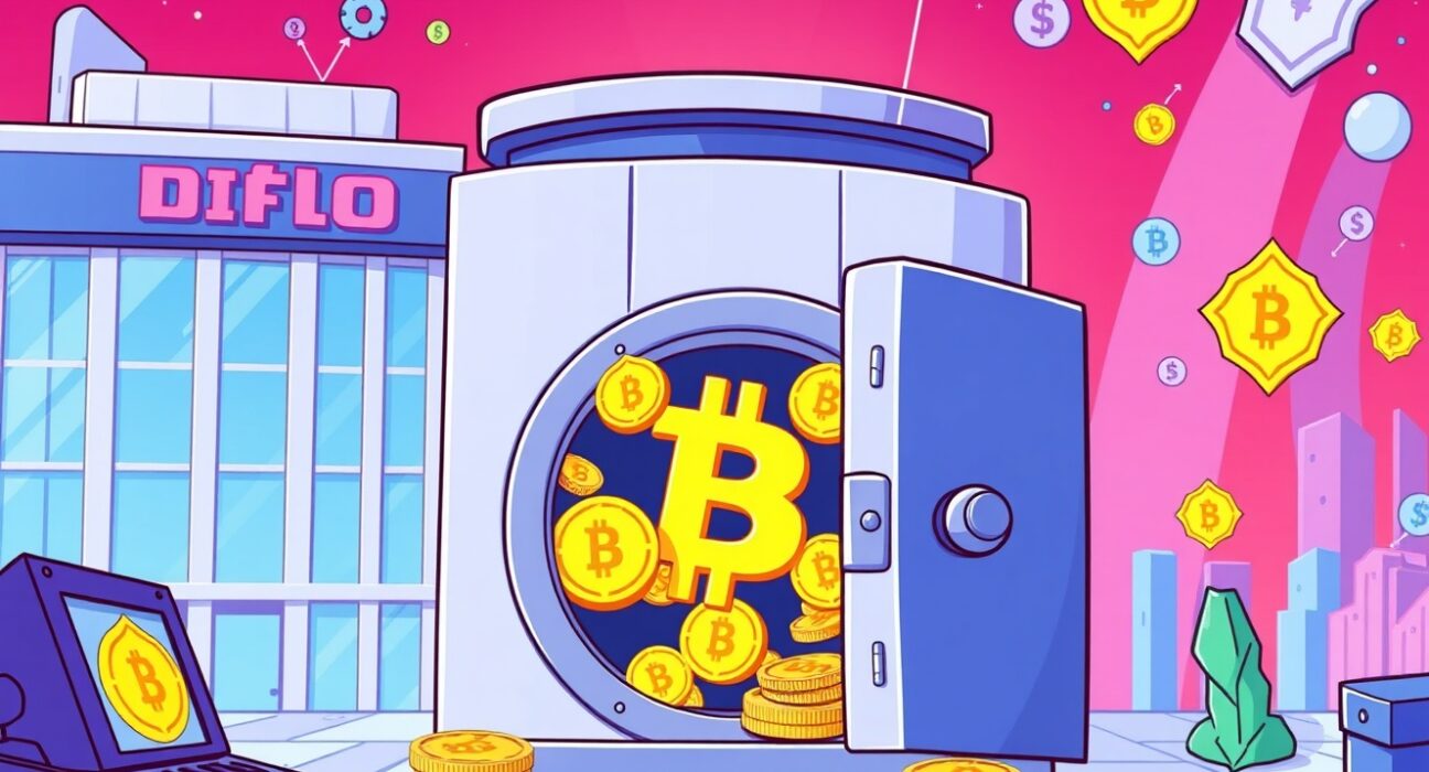 Corporate Zcash-based financial strategy with secure cryptocurrency vault and blockchain technology