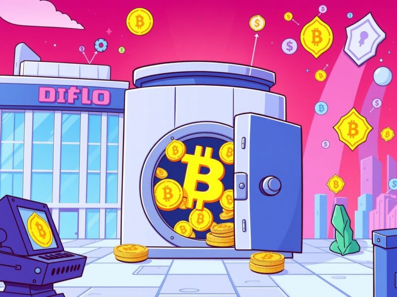 Corporate Zcash-based financial strategy with secure cryptocurrency vault and blockchain technology