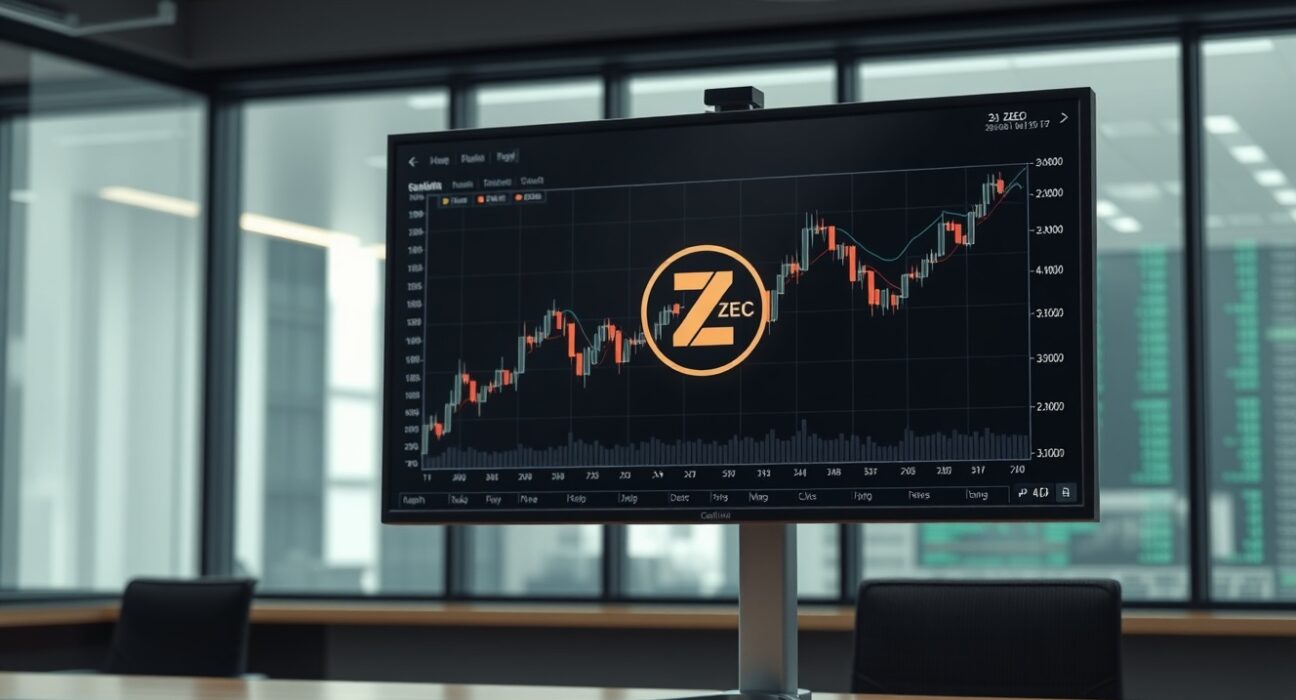 Zcash price chart showing resistance above $500 amid Ironwood adoption surge