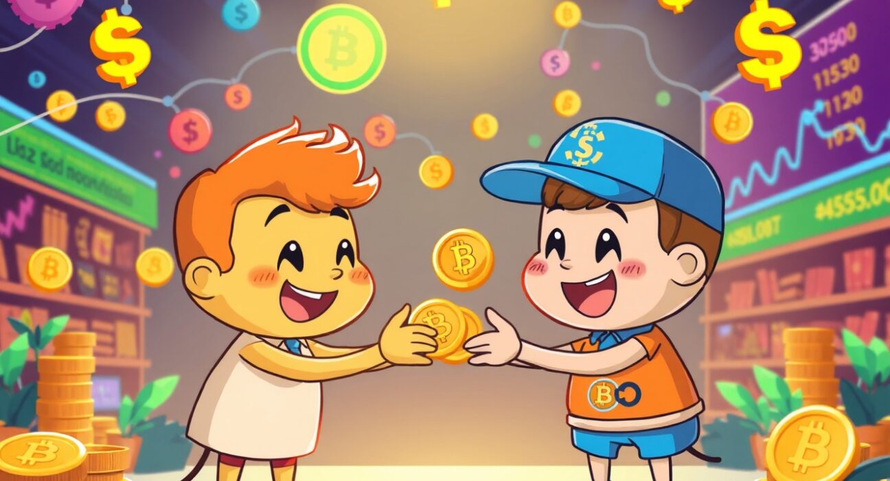 ZEN/USDC trading pair illustration showing digital token exchange in cryptocurrency market