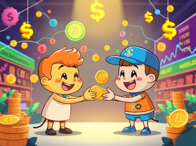 ZEN/USDC trading pair illustration showing digital token exchange in cryptocurrency market