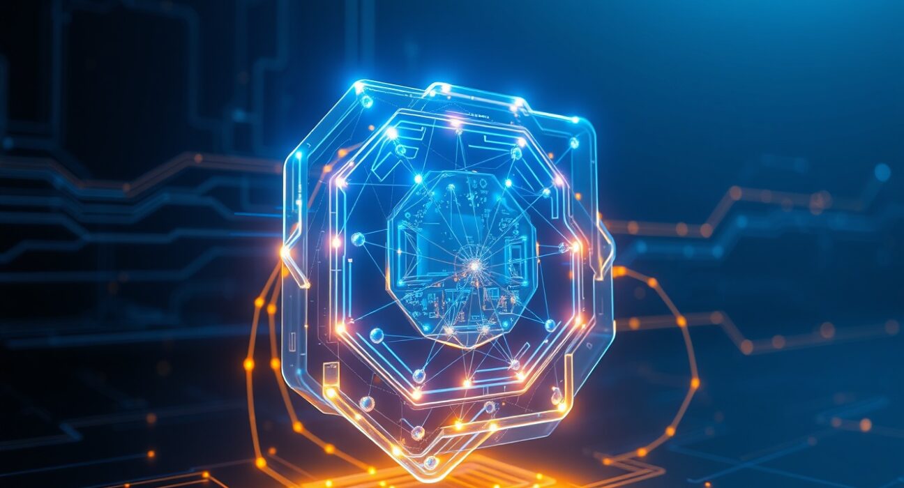 ZetaChain and Google Gemma 4 AI blockchain integration concept.