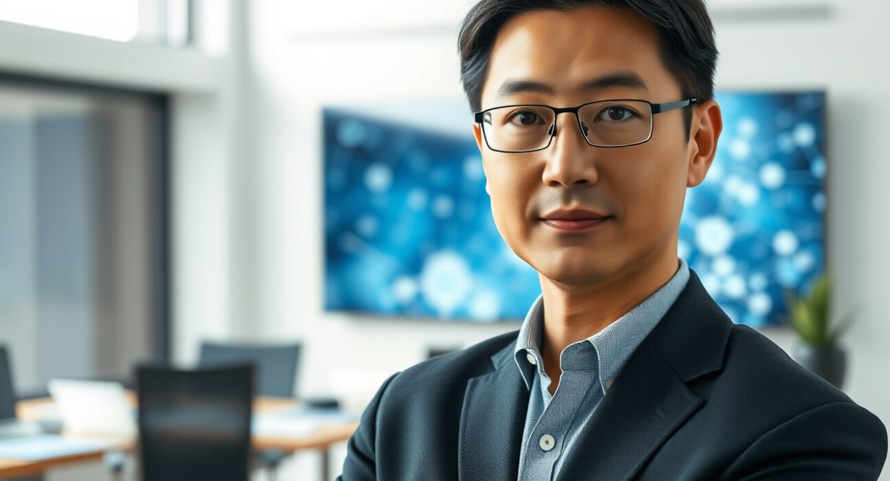 Binance founder Zhao Changpeng discussing the future of cryptocurrency and blockchain technology adoption.