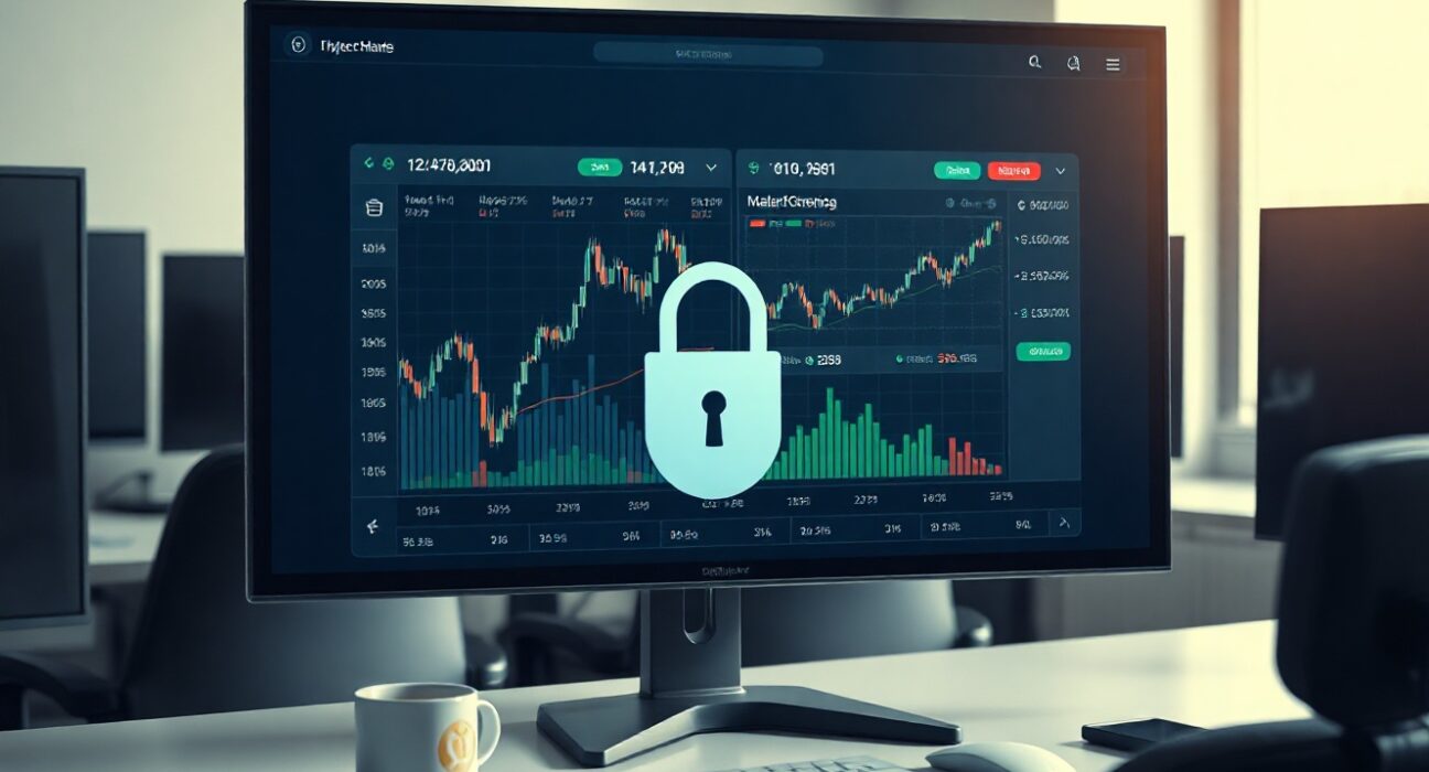 Changpeng Zhao discusses exchange custody security in a modern trading office