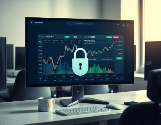 Changpeng Zhao discusses exchange custody security in a modern trading office