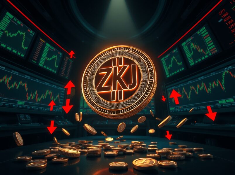 ZKJ Surges Over 516% in 24 Hours, Triggering Massive $2.71M Liquidations: A Shocking Market Event