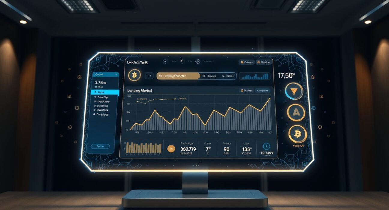 ZonaLend lending platform interface on Pharos mainnet