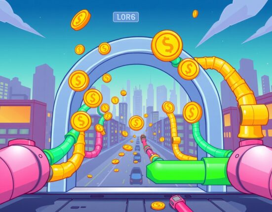 Innovative stablecoin payments platform processing digital transactions through modern financial infrastructure